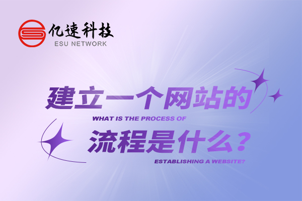 建立一個網(wǎng)站的流程是什么？